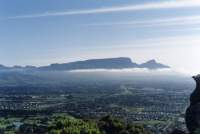 Table Mountain from above Lakeside