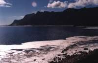 Kogelberg with sea from Hangklip