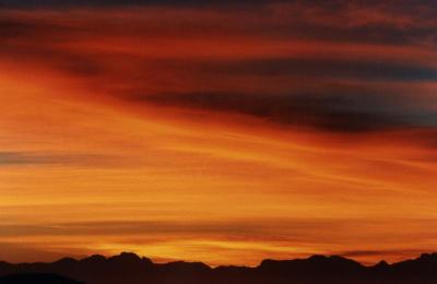 sunrise on cirrus