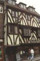 half timbered house in York