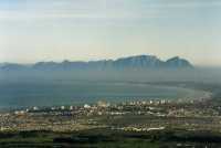 Cape Peninsula with The Strand and False Bay from Sir Lowry's Pass