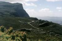 Back Table path and hut from Constantia Corner