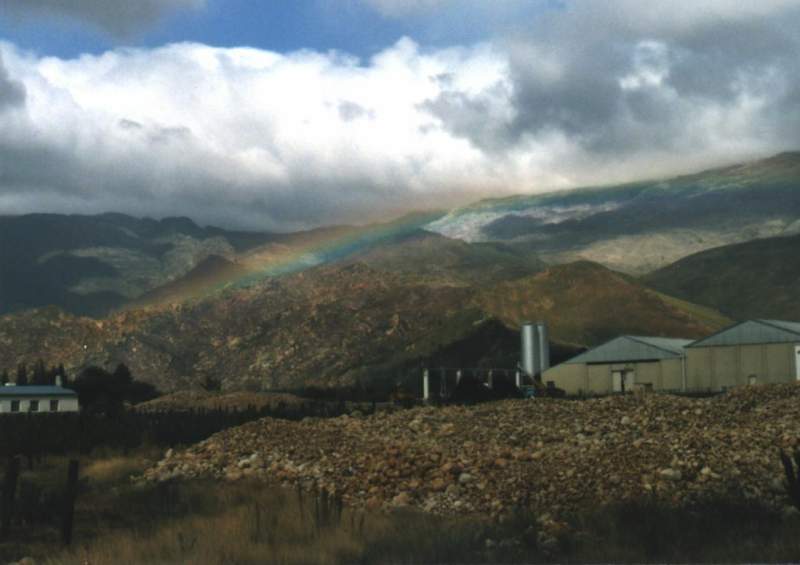 rainbow near Worcester