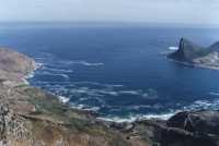 wide view of Chapman's Peak and Hout Bay from supper Silvermine