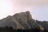 Devil's Peak with snow dusting from Kenilworth