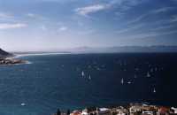 Fishoek Regatta towards Helderberg