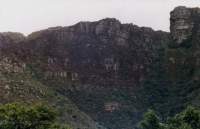 burned area above Kirstenbosch