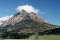 Devil's Peak and estate from below