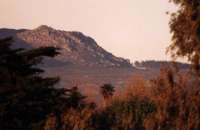 sunrise on top of Ou Kaapse Weg
