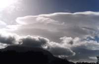 lenticular clouds over Devil's Peak