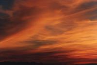 smoky sunrise on cirrus