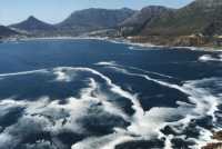 Hout Bay from Chapmans Peak with sea patterns