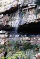 waterfall at Woodstock cave