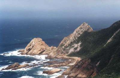 cliffs at Kranshoek