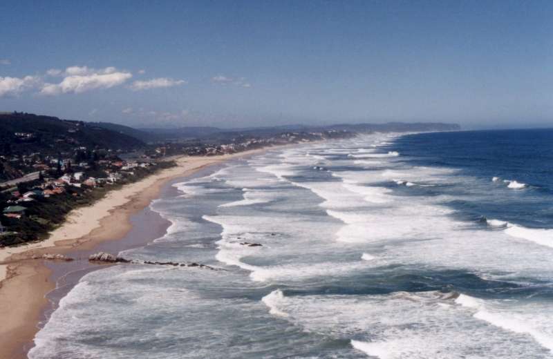 waves at Wilderness beach