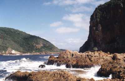 Knysna Heads from the Eastern Head