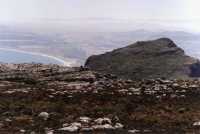 Devil's Peak and Northern Suburbs from Table Mountain