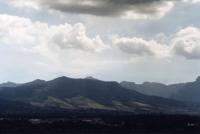 Vlakkenberg in sun below cloud