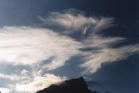 cirrus pattern over Devil's Peak