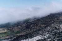 fog over Silvermine from Ou Kaapse Weg