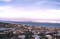 from Boyes Drive over Muizenberg and False Bay