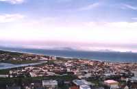 from Boyes Drive over Muizenberg and False Bay