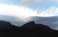 North Wester cloud and alto cumulus over Table Mountain