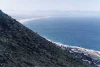 view of False Bay from Kalk Bay mountain