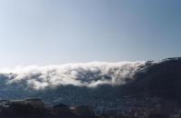 fog over Lion's Rump