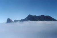 fog and The Sentinel above Hout Bay