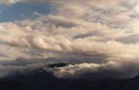 stratus layers over Constantiaberg