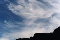 cirrus buds and whorls above Table Mountain
