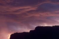 sunset over Table Mountain