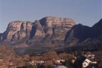 Table Mountain from Rondebosch