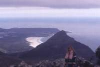 view from Constantiaberg towards Noordhoek and Chapmans Peak