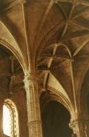 arches inside Jeronimas Monastery