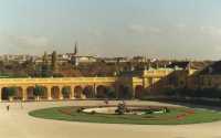 Schoenbrunn courtyard