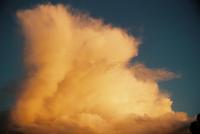 Cumulonimbus cloud at sunset from Durbanville