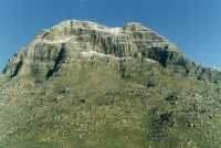 snow dusted peak from Du Toits Kloof