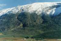 Hex River vineyards and snowy Matroosberg