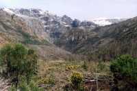 La Motte valley with snowy peaks
