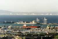 refloated ship in Table Bay harbour