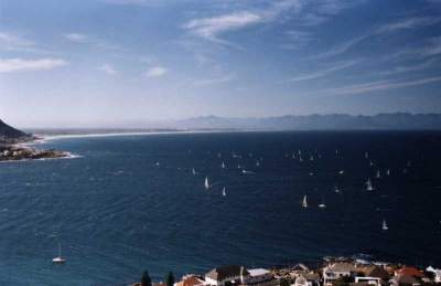 Fishoek Regatta in False Bay