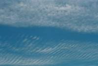 Cirrocumulus rippled patterns