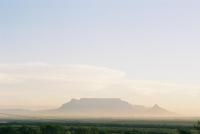 Table Mountain with cirrus, and Table Bay from Milnerton