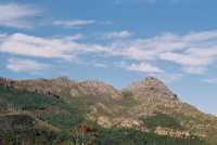 Vlakkenberg with cirrus from Constantia Nek