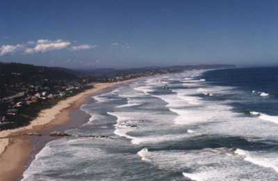 waves at Wilderness beach