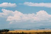 cumulonimbus clouds from fields near Malmesbury
