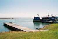 Berg River estuary with Laaiplek jetty