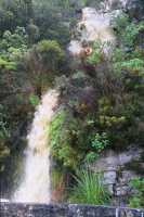 waterfall on Boyes Drive after heavy rains